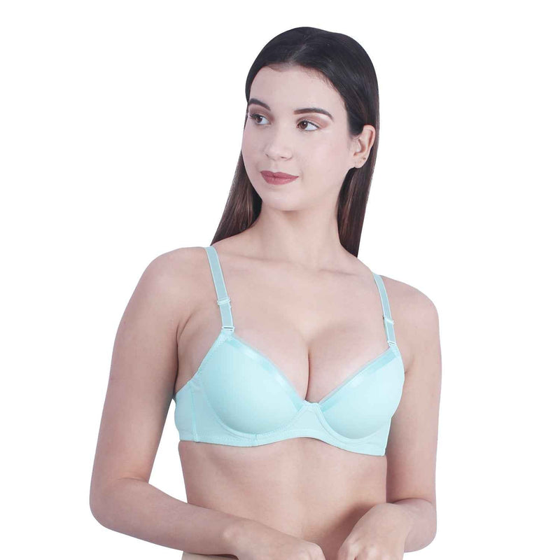 Brachy Women T-shirt Heavily Padded Pushup Bra