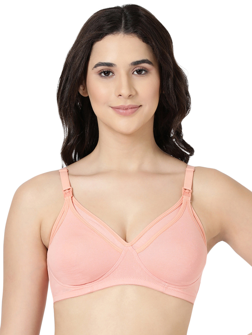 buy blossom_nursing bra_feeding bra_nipple concealer_moon shaper_coral pink_motherhood bra_1