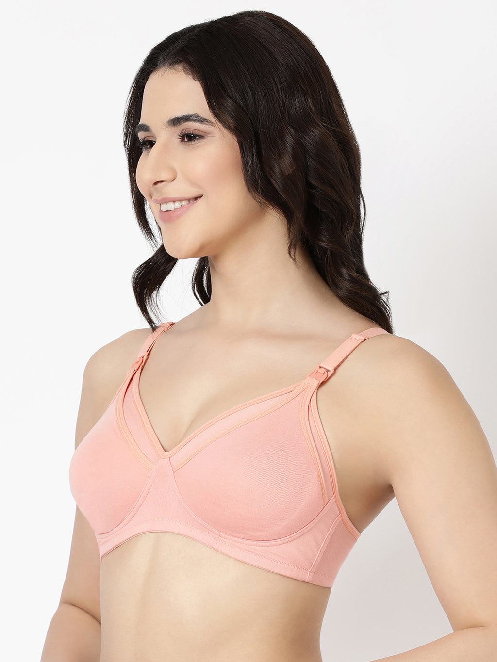 buy blossom_nursing bra_feeding bra_nipple concealer_moon shaper_coral pink_motherhood bra_4