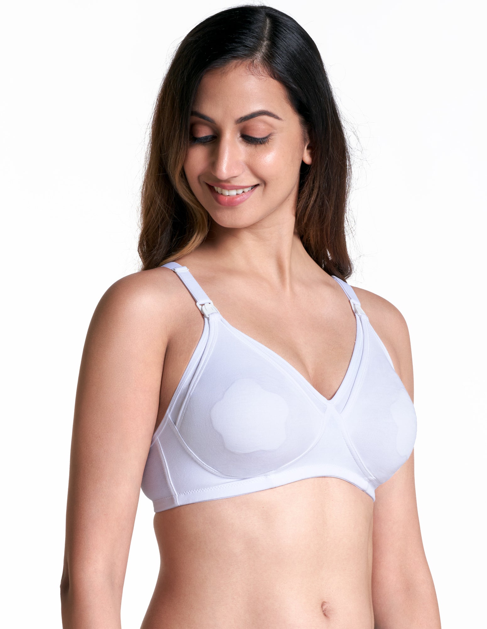 buy blossom_nursing bra_feeding bra_nipple concealer_moon shaper_white_motherhood bra_4