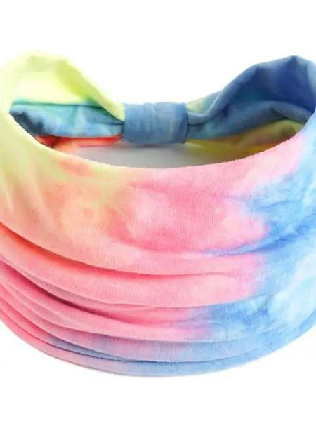Tie Dye Hair Band : Melange Shade
