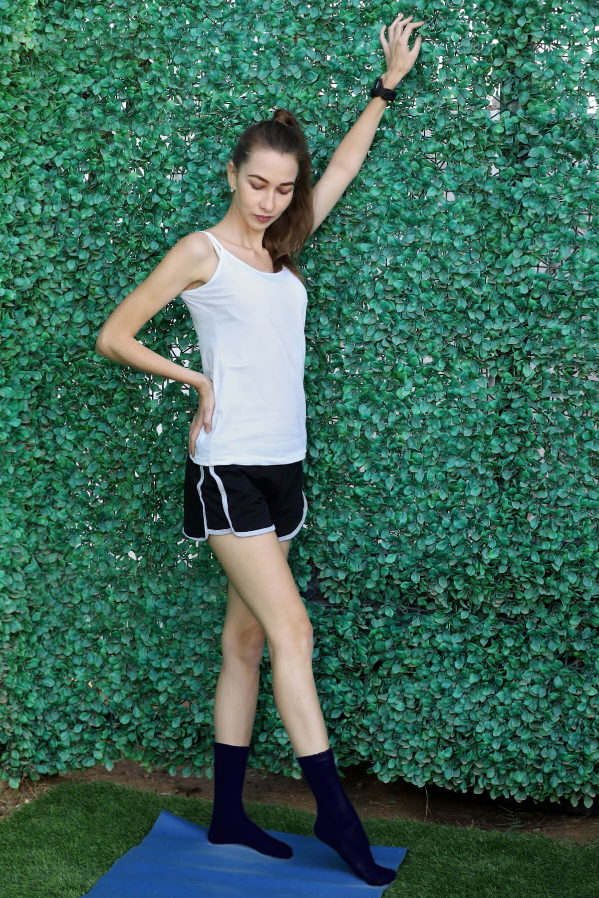 Bamboo Fabric Full Socks | Navy