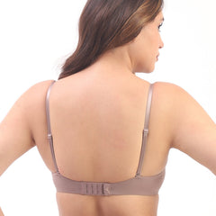 Nina – Padded Underwired T-shirt Bra in Mauve