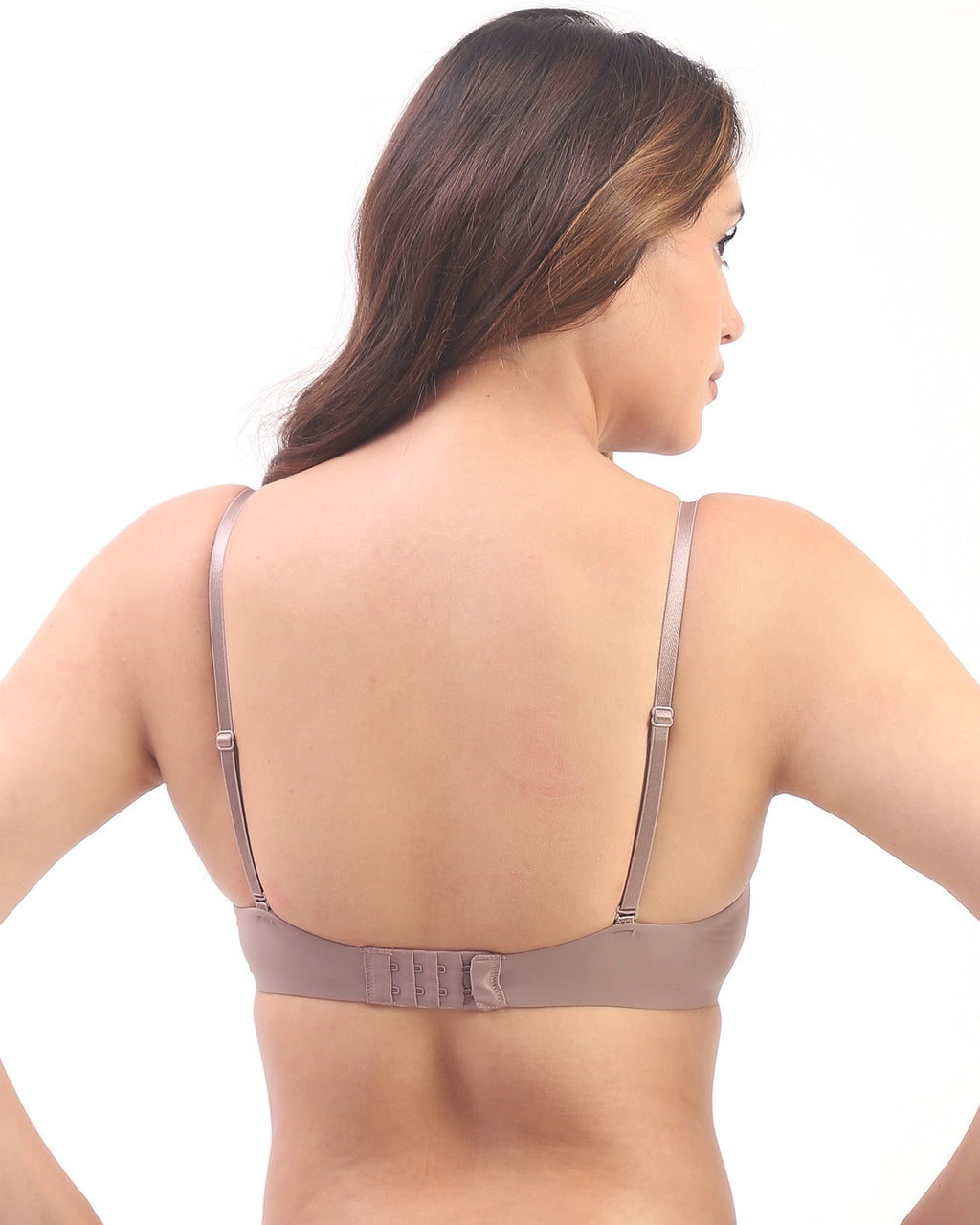 Nina – Padded Underwired T-shirt Bra in Mauve