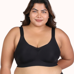 Nora – Wireless Black Bra for Everyday Support