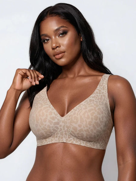Seamless Wireless Push-Up Bra