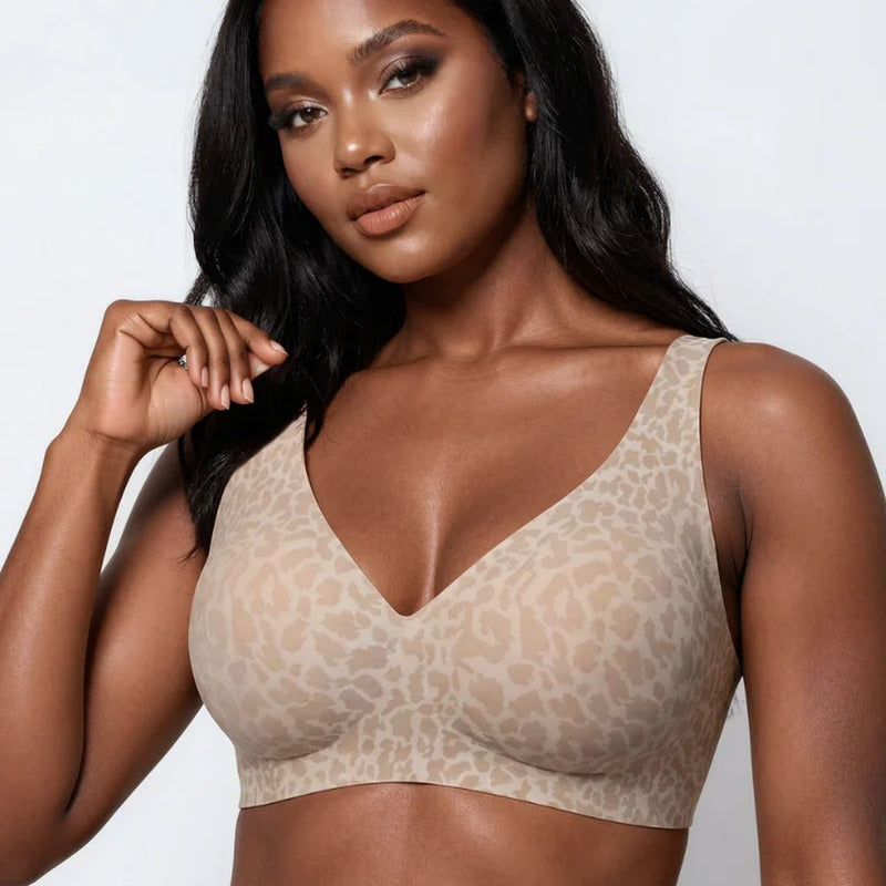 Seamless Wireless Push-Up Bra
