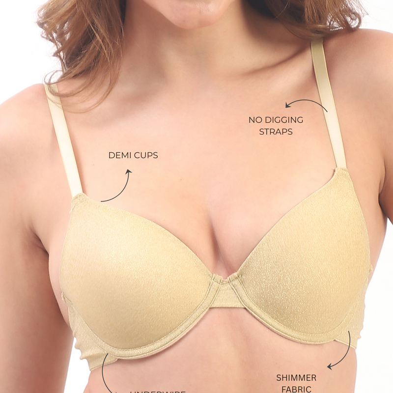 Golden Hour Festive Seamless Wired Bra