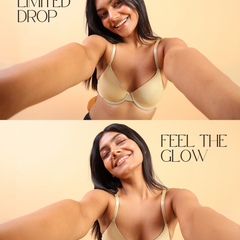Golden Hour Festive Seamless Wired Bra