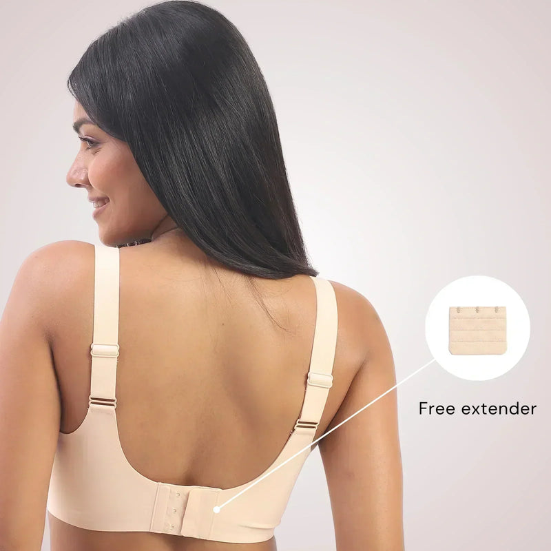 Everyday Neutrals Bundle - Vera & Luna Beige Seamless Wirefree Bras