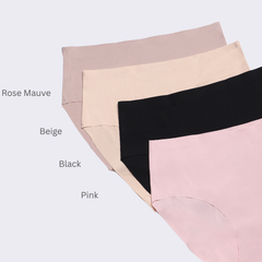 InvisiAir No Show Everyday Mid Waist Hipster Brief