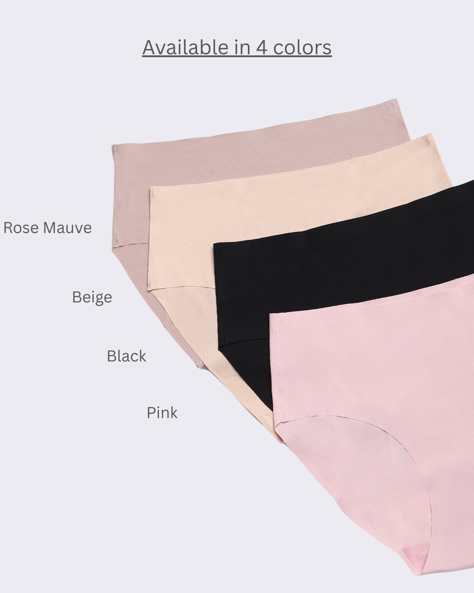 InvisiAir No Show Everyday Mid Waist Hipster Brief