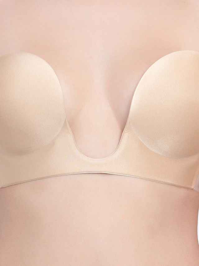 Medium Coverage Lightly Padded Strapless Push-Up Bra- All Day Comfort