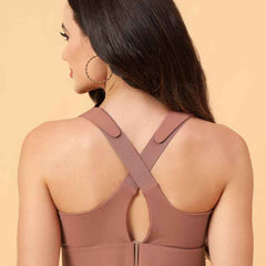 Women Full Coverage Workout Sports Bra With All Day Comfort