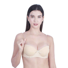 Medium Coverage Underwired Heavily Padded Bra With All Day Comfort