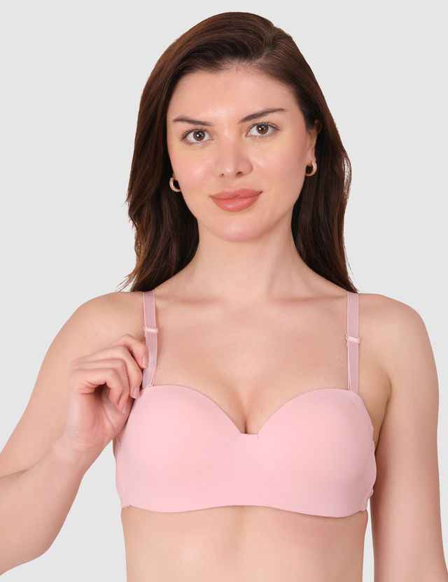Medium Coverage Underwired Lightly Padded Push-Up Bra With All Day Comfort