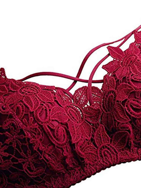 Self-Design Lightly-Padded Non-Wired Low-Rise Lingerie Set