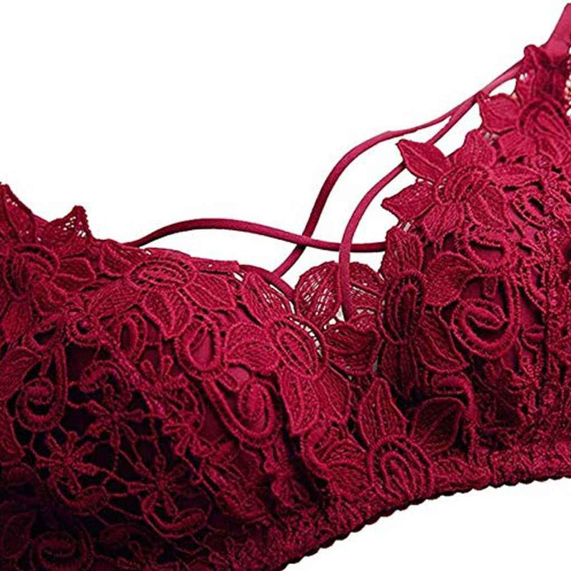 Self-Design Lightly-Padded Non-Wired Low-Rise Lingerie Set