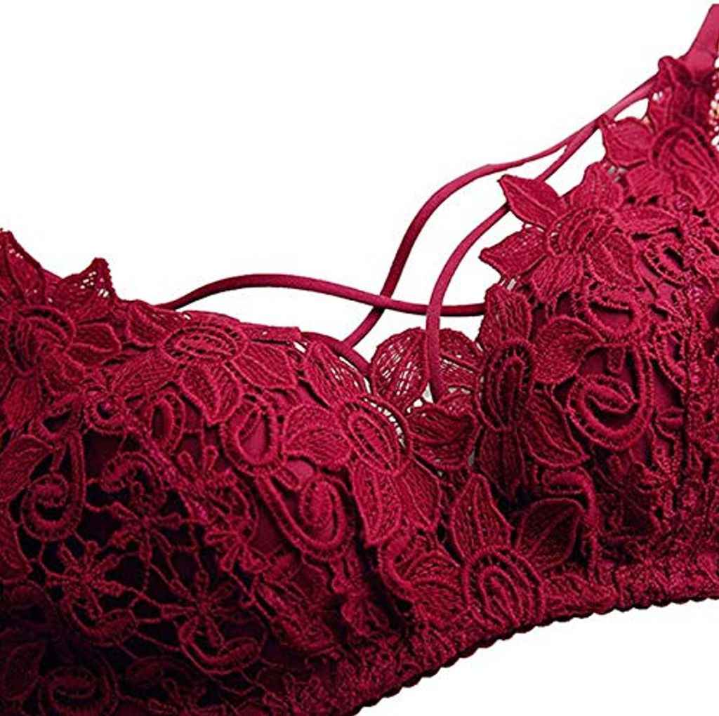 Self-Design Lightly-Padded Non-Wired Low-Rise Lingerie Set