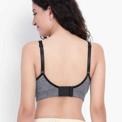 Full Coverage Removable padding Non-Wired Maternity Bra- All Day Comfort