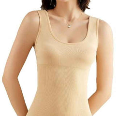 Women Nude Cotton Lycra Full Body Tummy Tucker Shaper Shapewear