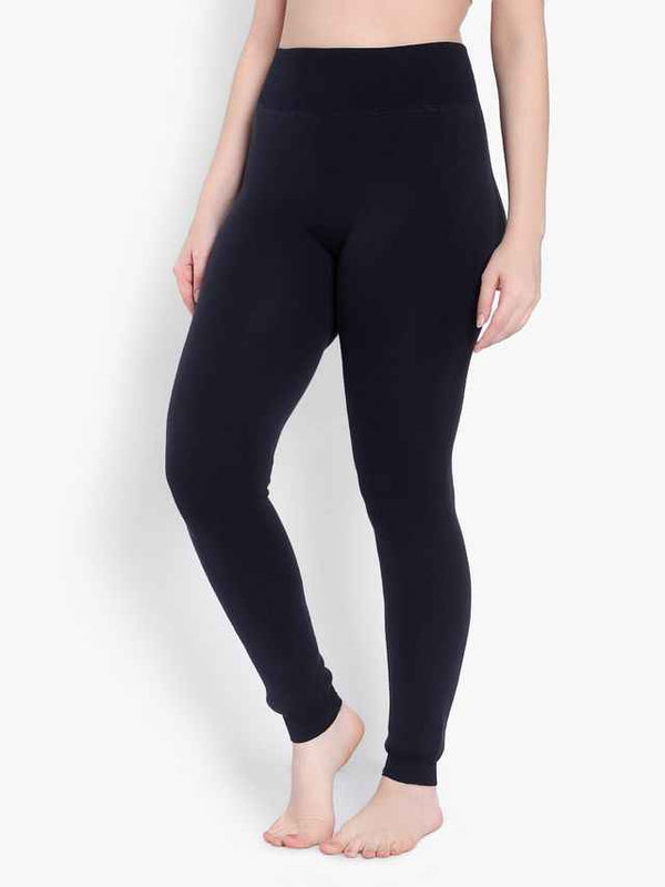 Women Warm Fur Woollen Thermal Bottoms