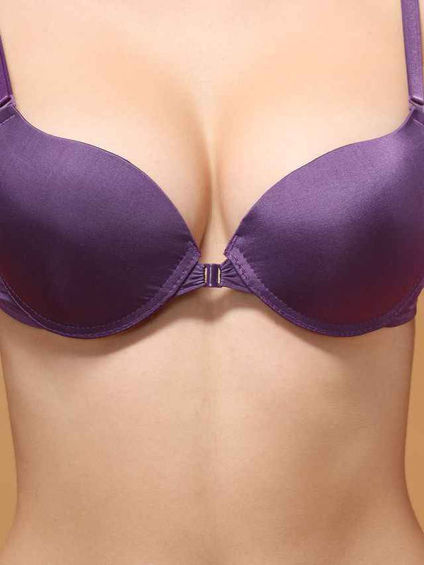 Medium Coverage Underwired Lightly Padded Plunge All Day Comfort Bra
