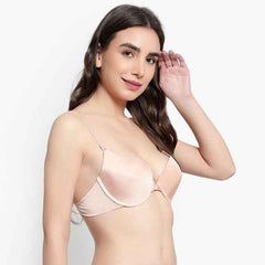 Medium Coverage Underwired Lightly Padded Plunge All Day Comfort Bra