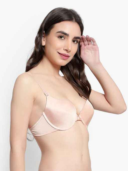 Medium Coverage Underwired Lightly Padded Plunge All Day Comfort Bra