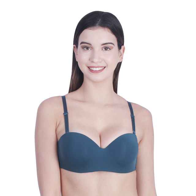 Medium Coverage Underwired Lightly Padded Push-Up Bra With All Day Comfort
