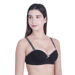Medium Coverage Underwired Heavily Padded Everyday Bra With All Day Comfort