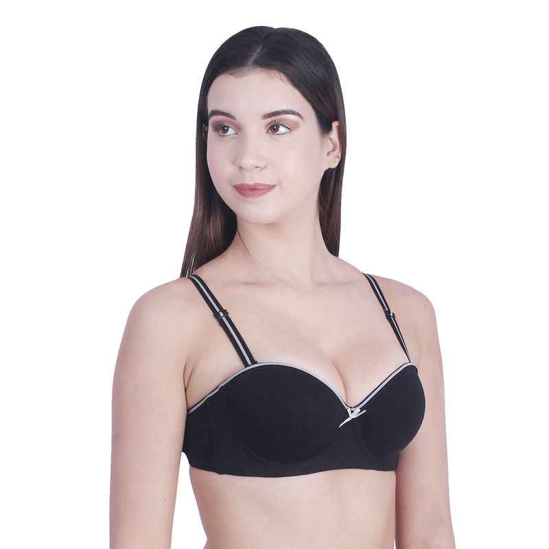 Medium Coverage Underwired Heavily Padded Everyday Bra With All Day Comfort