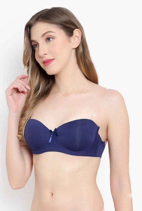 Medium Coverage Underwired Heavily Padded Bra 's All Day Comfort