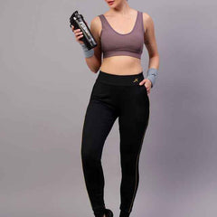 Full Coverage Removable Padding Workout Bra With All Day Comfort
