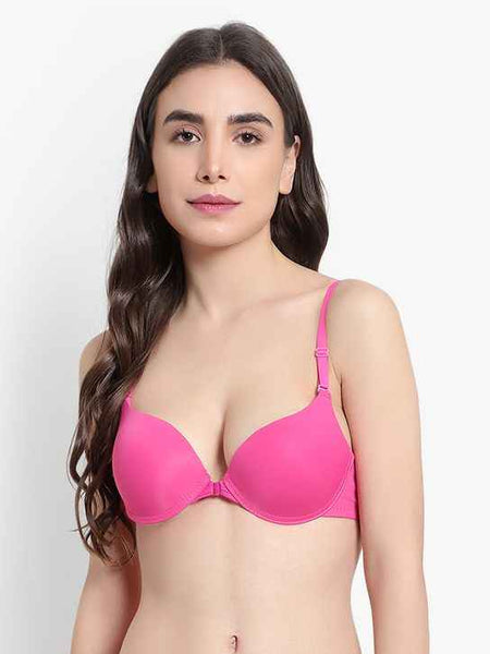 Medium Coverage Underwired Lightly Padded Plunge All Day Comfort Bra