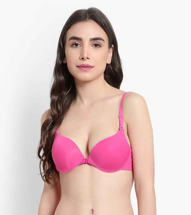 Medium Coverage Underwired Lightly Padded Plunge All Day Comfort Bra