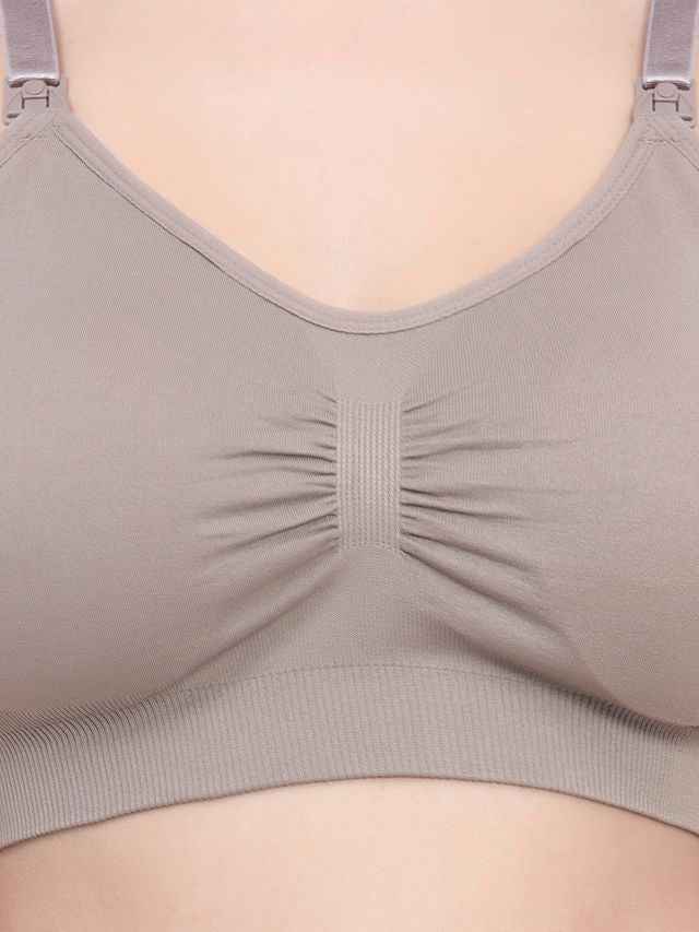 Full Coverage Removable padding Non-Wired Maternity Bra- All Day Comfort