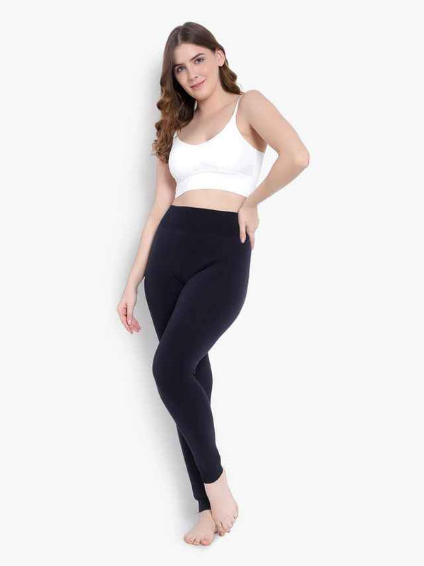 Women Warm Fur Woollen Thermal Bottoms