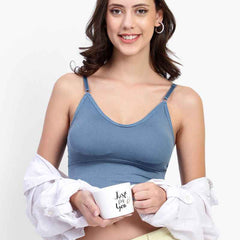 Full Coverage Lightly Padded Bralette Bra With All Day Comfort