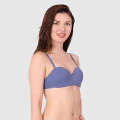 Medium Coverage Underwired Lightly Padded Push-Up Bra With All Day Comfort