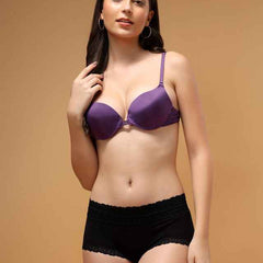 Medium Coverage Underwired Lightly Padded Plunge All Day Comfort Bra