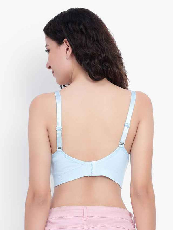 Full Coverage Removable padding Non-Wired Maternity Bra- All Day Comfort