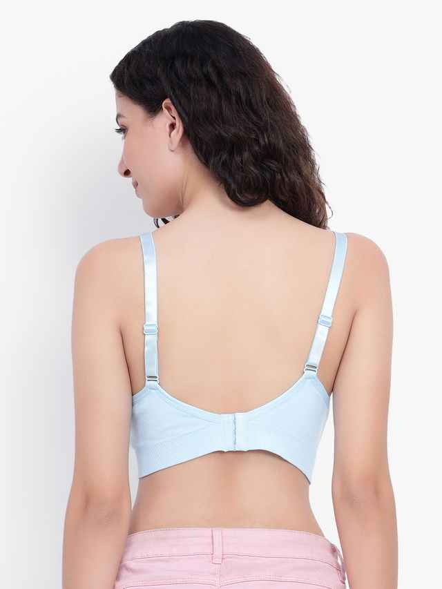 Full Coverage Removable padding Non-Wired Maternity Bra- All Day Comfort