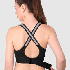 Women Full Coverage Workout Sports Bra With All Day Comfort