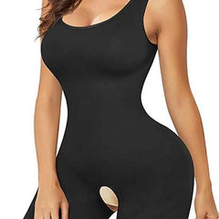 Women Black Solid Full Body Shapewear