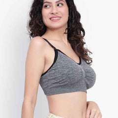 Full Coverage Removable padding Non-Wired Maternity Bra- All Day Comfort