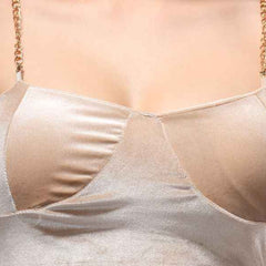 Solid Shoulder Straps Crop Top