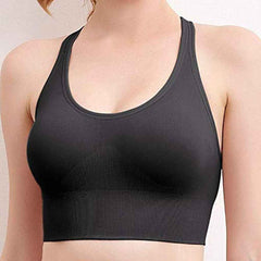 Full Coverage Removable Padding Workout Bra With All Day Comfort