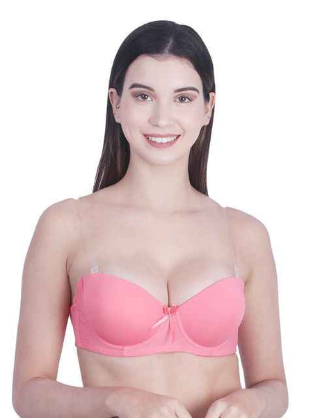 Medium Coverage Underwired Heavily Padded Bra 's All Day Comfort