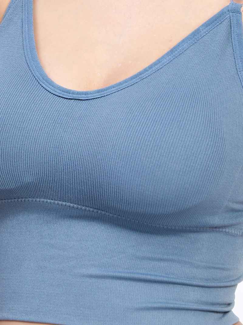 Full Coverage Lightly Padded Bralette Bra With All Day Comfort